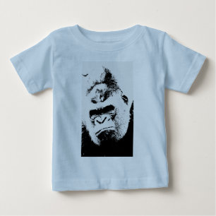 T-shirt Pour Bébé Gorilla en colère