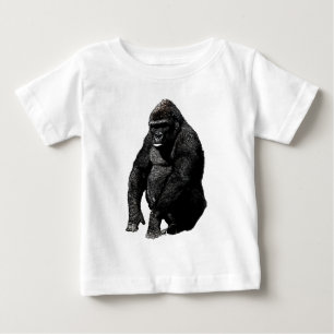 T-shirt Pour Bébé Gorille