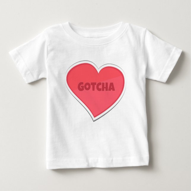 T-shirt Pour Bébé Gotcha conception d'adoption (Devant)