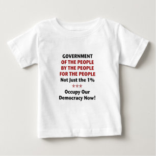 T-shirt Pour Bébé Gouvernement du peuple