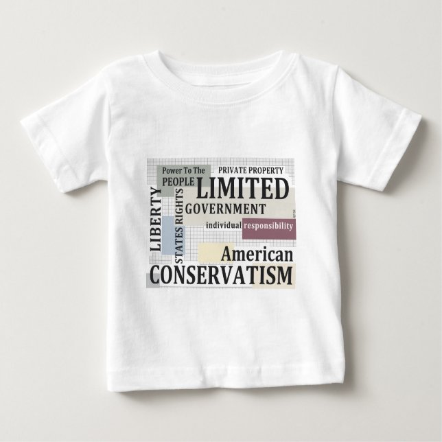T-shirt Pour Bébé Gouvernement limité (Devant)