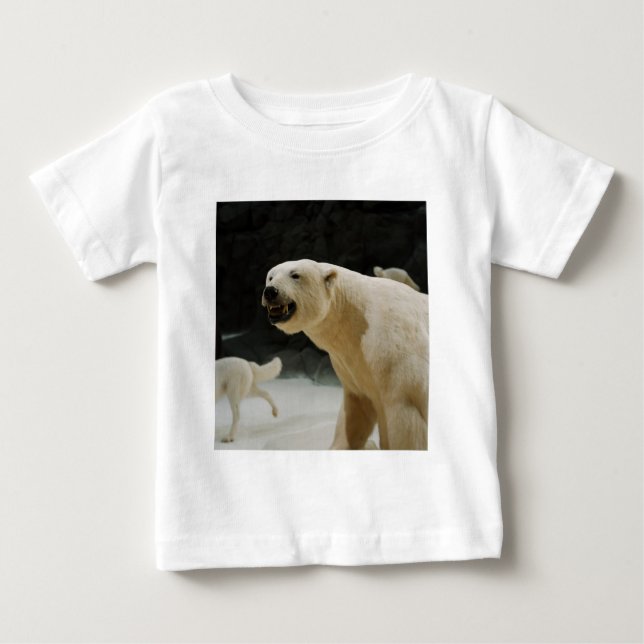 T-shirt Pour Bébé Graine d'ours polaire (Devant)