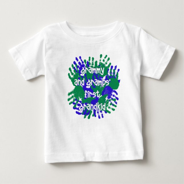 T-shirt Pour Bébé Grammy et Gramps (Devant)