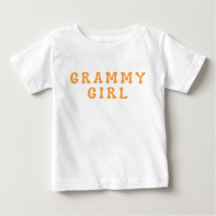 T-shirt Pour Bébé Grammy Girl Matching grand-mère et petite-fille