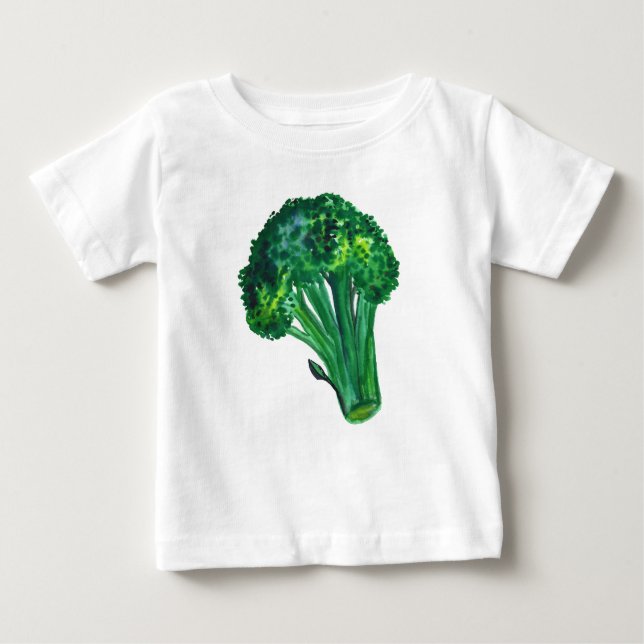 T-shirt Pour Bébé Grand beau Brocoli (Devant)