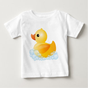 T-shirt Pour Bébé Grand canard jaune