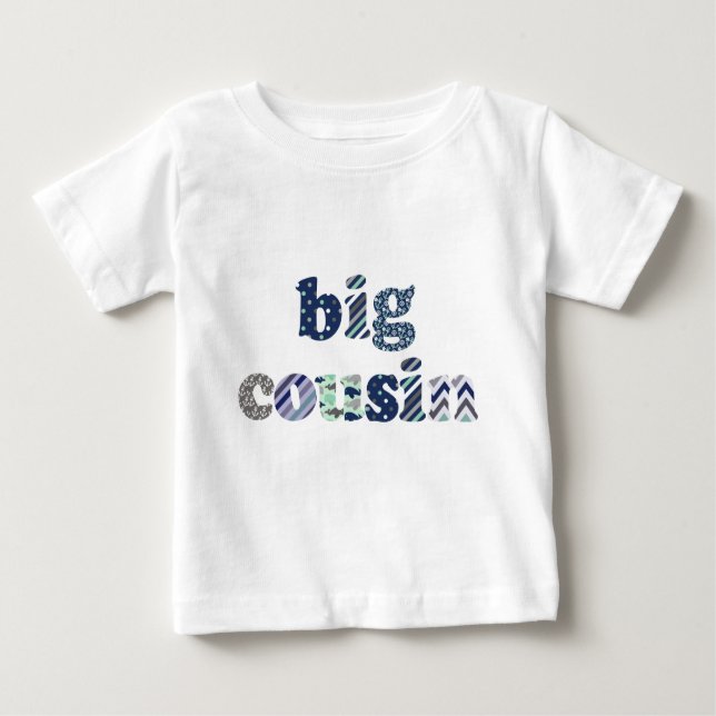 T-shirt Pour Bébé Grand cousin (Devant)