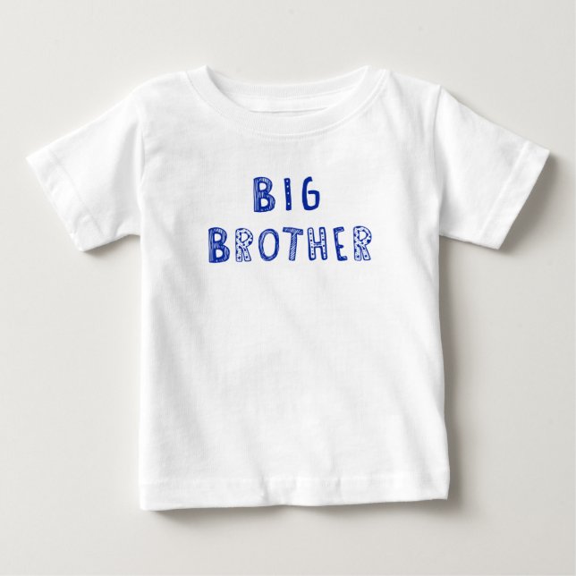 T-shirt Pour Bébé Grand frère (Devant)