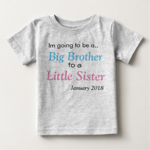 T-shirt Pour Bébé Grand frère
