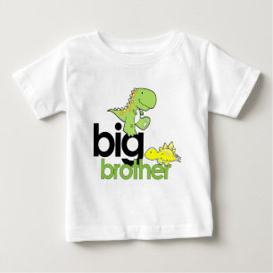 T-shirt Pour Bébé grand frère des dinosaures