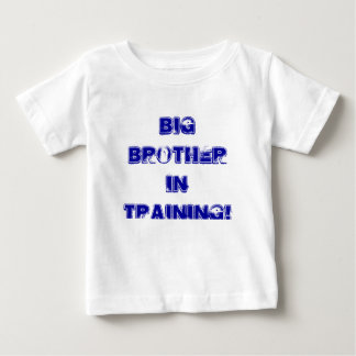 T-SHIRT POUR BÉBÉ GRAND FRÈRE EN FORMATION !