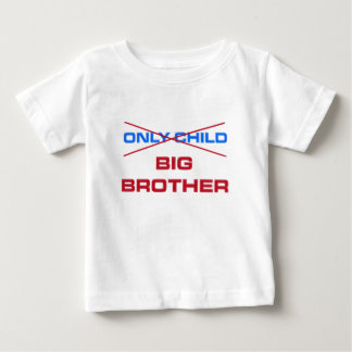 T-shirt Pour Bébé Grand frère - Plus qu'un seul enfant