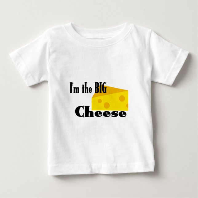 T-shirt Pour Bébé Grand fromage (Devant)