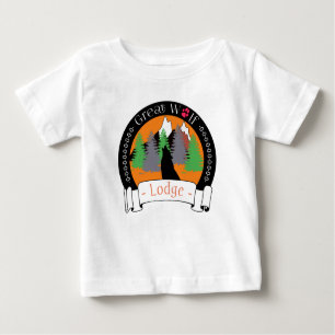 T-SHIRT POUR BÉBÉ GRAND LODGE DE LOUP