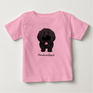 T-shirt Pour Bébé Grand nez Terre-Neuve