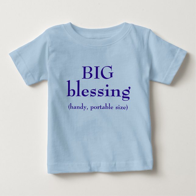 T-shirt Pour Bébé GRANDE bénédiction (Devant)