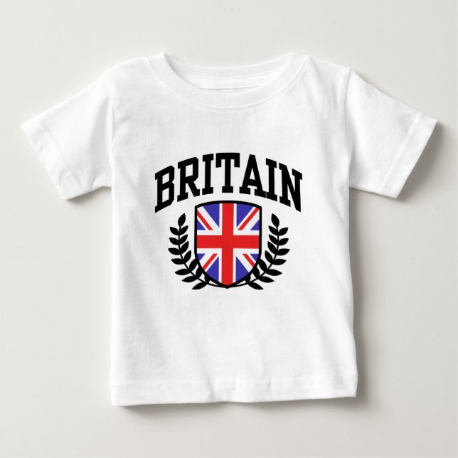 T-shirt Pour Bébé Grande-Bretagne (Devant)