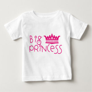 T-shirt Pour Bébé Grande Princesse avec Couronne Grande Soeur Chemis