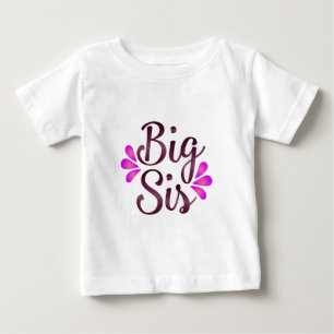 T-shirt Pour Bébé Grande Sœur