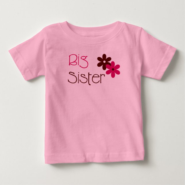 T-shirt Pour Bébé Grande soeur (Devant)