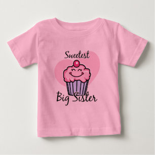T-shirt Pour Bébé Grande Soeur