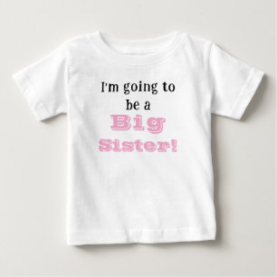 T-shirt Pour Bébé Grande Sœur