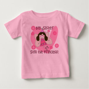 T-shirt Pour Bébé Grande soeur encore la princesse Romper