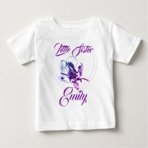 T-shirt Pour Bébé Grande Sœur Petite Sœur Meilleures Amies