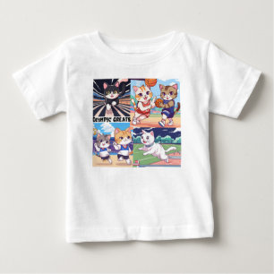 T-shirt Pour Bébé Grandeur olympique