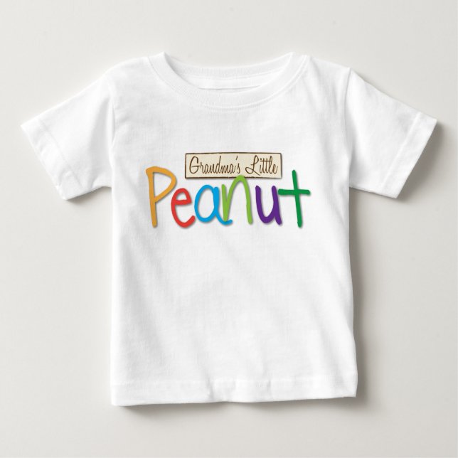 T-shirt Pour Bébé Grandmas Peanut (Devant)