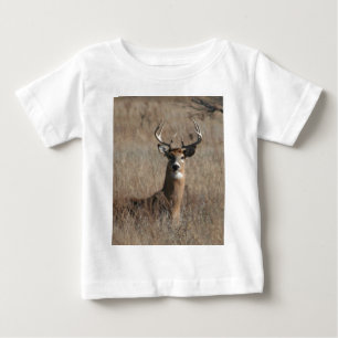 T-shirt Pour Bébé Grands cerfs communs de mâle de trophée dans