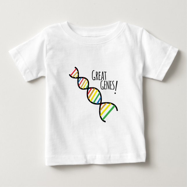 T-shirt Pour Bébé Grands gènes (Devant)