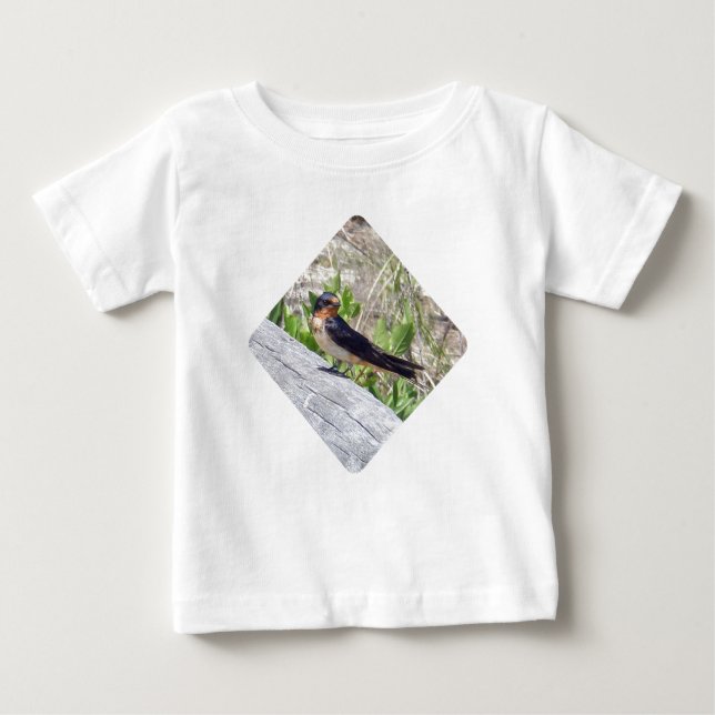 T-shirt Pour Bébé Grange Swallow Series (Devant)