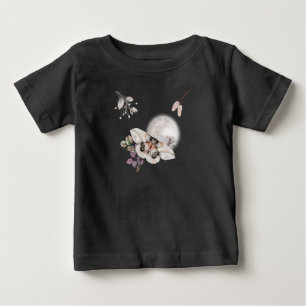 T-shirt Pour Bébé Graphique Moonlit Moth