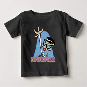 T-shirt Pour Bébé Graphique Nom de caractère Mandark