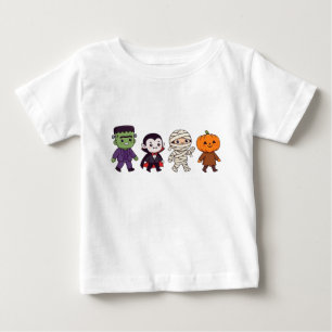 T-shirt Pour Bébé Graphisme de défilé de personnages amusants d'Hall