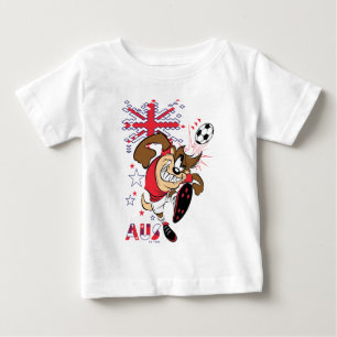 T-shirt Pour Bébé Graphisme de football de l'équipe australienne TAZ