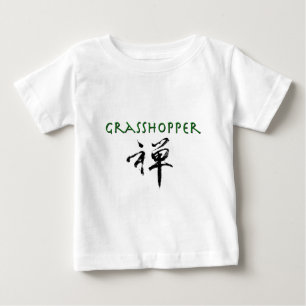 T-shirt Pour Bébé Grasshopper avec le symbole "Zen"
