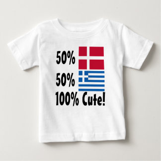 T-shirt Pour Bébé Grec du danois 50% de 50% 100% mignon
