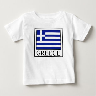 T-shirt Pour Bébé Grèce