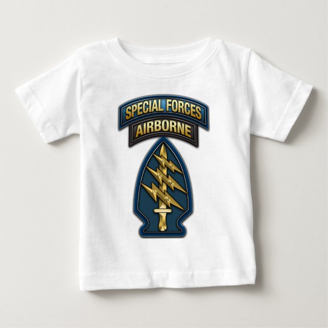 T-shirt Pour Bébé Green Berets SSI Edition spéciale (Devant)