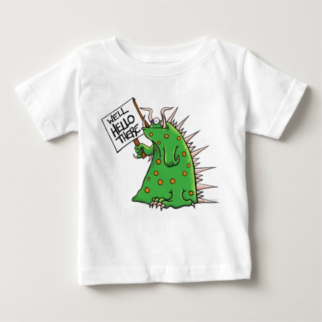 T-shirt Pour Bébé Greep pour des bébés ! (Devant)