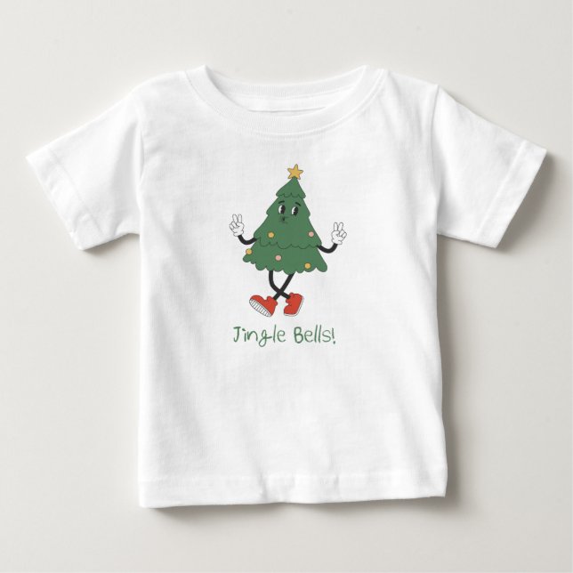 T-shirt Pour Bébé Grelots  (Devant)