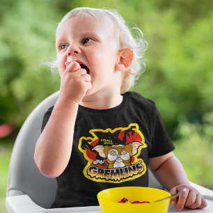 T-shirt Pour Bébé Gremlins   Gizmo Stripe