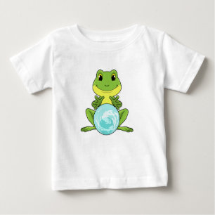 T-shirt Pour Bébé Grenouille avec boule de cristal