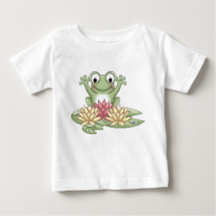 T-shirt Pour Bébé Grenouille de protection de lis