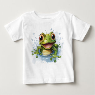T-shirt Pour Bébé Grenouille drôle