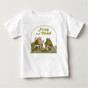 T-shirt Pour Bébé Grenouille et crapaud Lire un livre