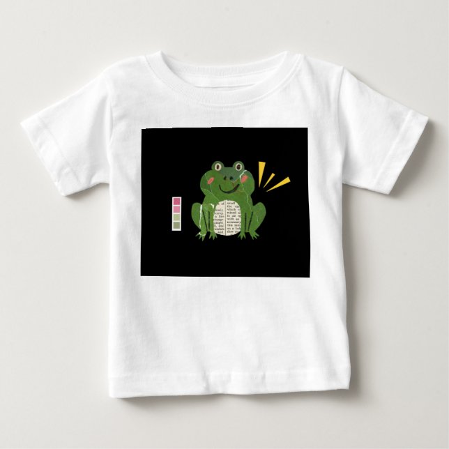 T-shirt Pour Bébé Grenouille et Sprout (Devant)