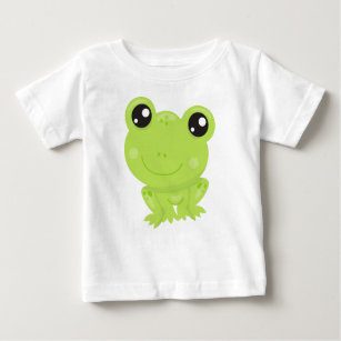 T-shirt Pour Bébé Grenouille mignonne, Petite grenouille, Grenouille